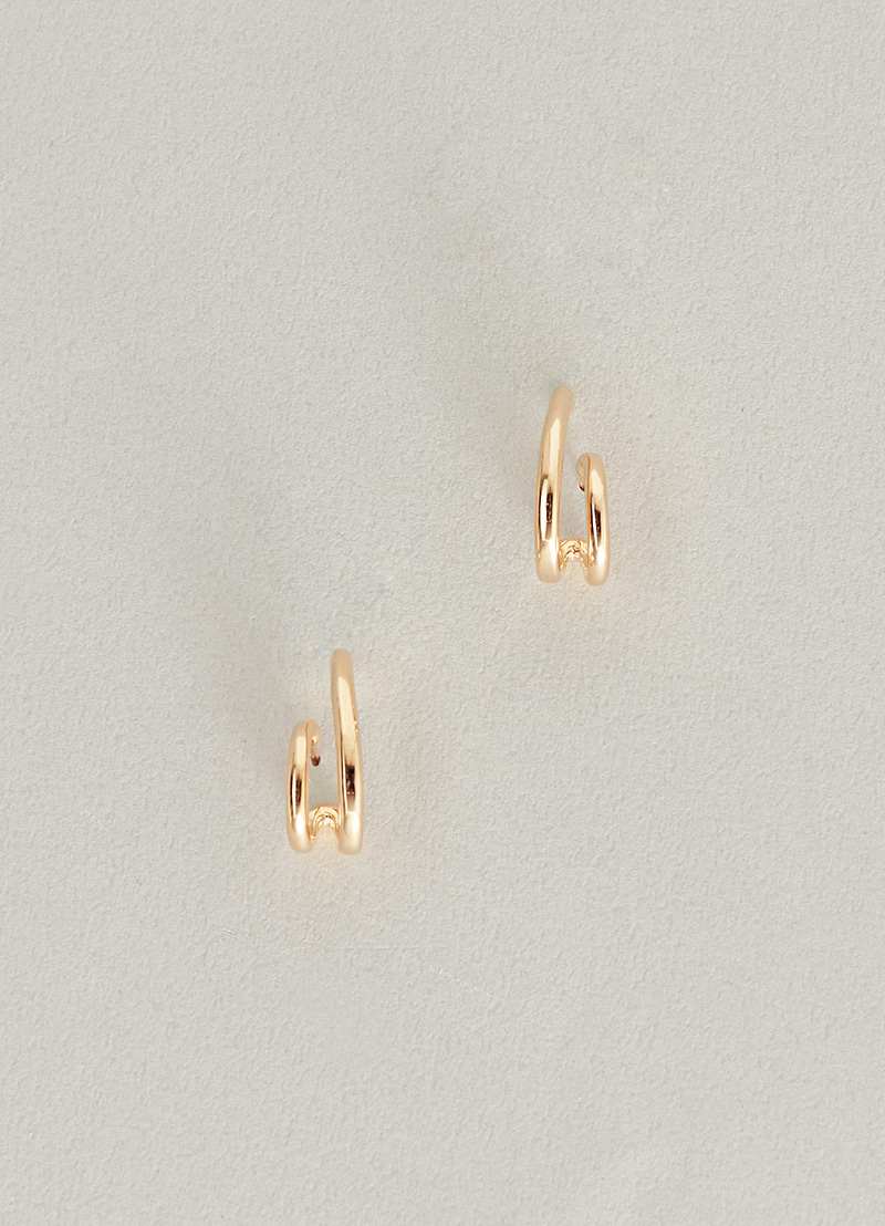 Simple Two Lines Earring