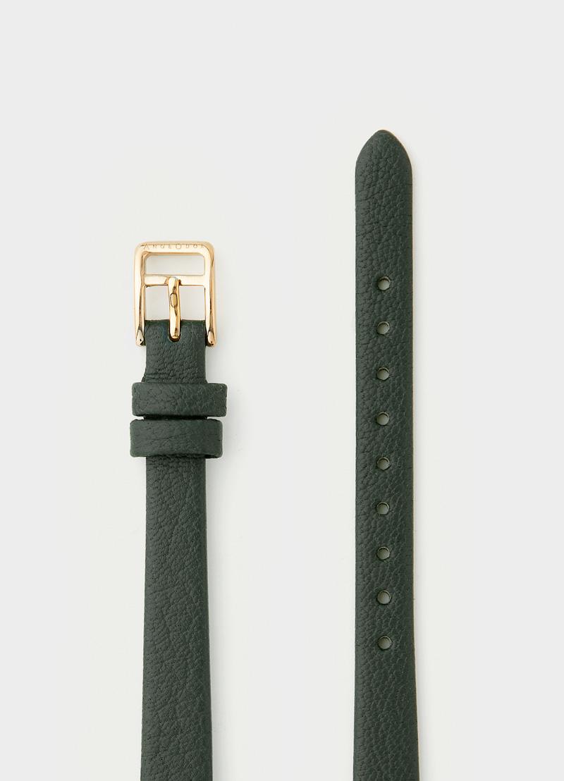 10mm (Woody,Blanc,Nose)  프랑스 Watch Leather Deep Green