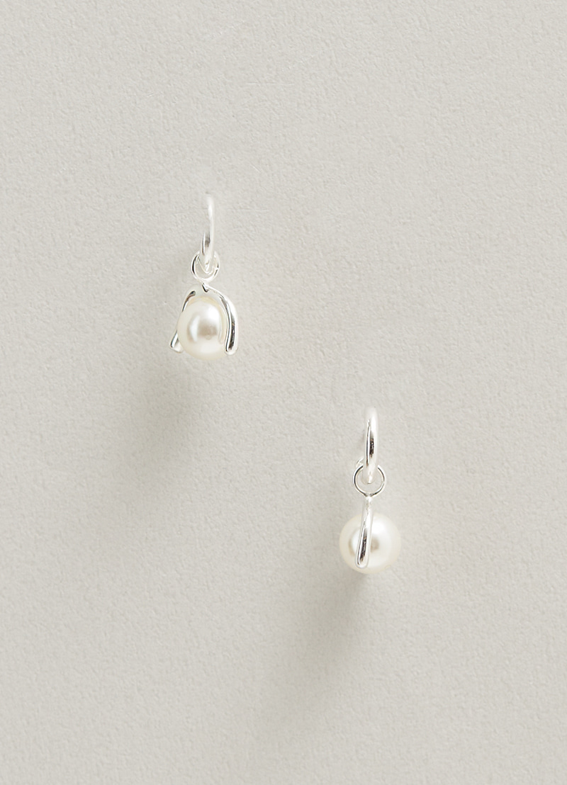 Pearl Covered Earring